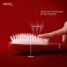 Paddle Hair Brush Detangler for Natural Curly Straight Wet/Dry Hair - Rose Red - Buy Online on GoSupps.com