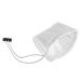 Shoe Heel Guard Covers | Plush Lined Shoe Protectors | Wear Resistant Heel Pads | Perfect for Drivers Women Men Flats Wedges | Reusable Shoe Accessories for Comfort White