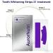AurorNutri Purple Teeth Whitening Strips - Enamel Safe and Sensitive Teeth Whitening Strips 14 Treatments Remove Yellow Stain Combining Whiten Theeth - Buy Online on GoSupps.com
