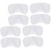 GLEAVI 8 Pairs Half Size Back Shoe Heel Inserts - Non-Slip Gel Heel Protectors for Women - Wear-Resistant Heel Liners & Daily Heel Pads - Buy Online on GoSupps.com