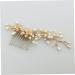 DOITOOL Flower Hairpin Comb Hair Clip Hair Pin Hair Barrettes Hairpin Comb Pearl Bride Hair Comb Flower Hair Clip Comb - Buy Online on GoSupps.com