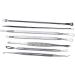 SOESFOUFU 7pcs Comedone Extractor Blackhead Removal Tool Extractor Tools Blackhead Extractor Silver - Buy Online on GoSupps.com