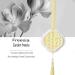 Gypsum Aromatherapy Pendant with Tassel | Chinese Style Car & Wardrobe Decor | Scented Air Freshener & Deodorizer (Freesia - Buy Online on GoSupps.com