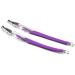 SOODASE Rubber Transparent Replacement Frame Legs For Oakley Crosslink Sweep/Switch Glasses Frame Purple