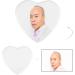 Custom Memorial Ceramic Photo Tile for Grave Headstone Personalized Portrait Plaque Tombstone Indoor Picture Monument Portrait Ornament Color Oval/Heart-Shaped Memorial Photo Tile - Buy Online on GoSupps.com