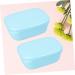 Ciieeo 6 Pcs Bathroom Soap Holder Soap Dish with Drain Soap Storage Case Soap Container Sponge Soap Shower Soap Holder Soap Dish for Shower Soap Case Storage Box Travel Rectangle - Buy Online on GoSupps.com