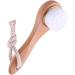 Facial Cleansing Brush Manual Face Brush Bamboo Charcoal Bristles Wooden Handle Deep Pore Exfoliation Wash Makeup Massaging Brush Manual Face Brush - Buy Online on GoSupps.com