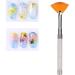 ANKROYU Fan Shaped Nail Art Pen Brush with Rhinestone Handle Nail Art Flower Drawing Pen Glitter Art Drawing Fan Pen Liner Brush Dust Powder Remover Nail Brush(B) - Buy Online on GoSupps.com