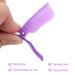 XYGK Nail Polish Remover Clips - 10 Pcs Set for Acrylic & Gel Polish Removal | Purple Art Gel Caps for Toenails & Fingernails - Buy Online on GoSupps.com