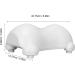 Safwel Samnuerly Naked Ergonomic Neck Tractor - Adjustable Spine Massage Device for Neck Pain Relief (White) - Buy Online on GoSupps.com