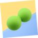 Buy BUIFULSIC Double Lacrosse Full Body Massage Device - Foot & Peanut Foam Massage Balls for Deep Relief - Green - Buy Online on GoSupps.com