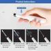 KouRy Portable Ear Pick with LED Light - Vibrating Earpick & Earwax Removal Tool in White - Essential Ear Cleaning Device - Buy Online on GoSupps.com