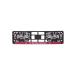 FC Bayern Munich license plate amplifier FC Bayern black/red
