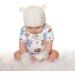 XYIYI Newborn Baby Winter Beanie Hat Mitten Set - Unisex Infant Toddler Warm Knitted Hat Glove Set 0-3 Months White - Buy Online on GoSupps.com