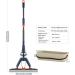 Mop Squeeze Foldable Cotton HeadReplace Household Cleaning Mopping Telescopic Handle Free Hand Washing (Blue 28cm Blue mop) to Pursue Happiness - Buy Online on GoSupps.com