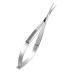 DARENYI Cuticle Scissors Professional Stainless Steel Curved Cuticle Scissors for Eyebrow Eyelash Pedicure Cuticle Nose Hair Beard Eyebrows