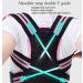 Posture Corrector Adjustable for Upper er Back Pain and Support Spinal Cord Posture Support Convenient for Neck (Blue S) Blue Small - Buy Online on GoSupps.com