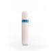 Eurow Shatter-Proof Travel Bottle with Pump & Airtight Lid 100ml/3.4oz White & Blue
