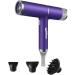 Oshhni Professional Hair Dryer Salons Blow with Nozzle Lightweight 100000 RPM High Speed Hairdryer Blow Dryer for Travel Home Salon - Buy Online on GoSupps.com