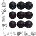 BLBTEDUAMDE Peanut Massage Yoga Balls - High Density Lightweight & Durable | Peanut-Blue Color | International Shipping - Buy Online on GoSupps.com