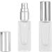 Qukaim Empty Perfume Container Glass Empty Perfume Spray Bottle 5ml Refillable Travel Portable Perfume Atomizer with 6ml Silver Head - Buy Online on GoSupps.com