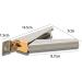 UNbit Nail Clipper Fake Nail Tips Cutter Professional Clippers Straight Edge Acrylic Material Manicure Guillotine Cut False Nails Accessories Tool - Buy Online on GoSupps.com