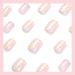 Short French False Nails - 24 PCS Lilac Daisy Design Stick on Nails - Acrylic Full Cover Tips with Glue - Purple Women's Nails Art - Buy Online on GoSupps.com