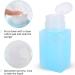 Portable Refillable Pump Dispenser Container for Nail Polish Makeup Remover Lotion (Square Blue) - Buy Online on GoSupps.com