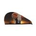 Hair Towel Wrap Hair Drying Towel with Button Towel Turban Head Towel to Dry Hair Quickly (Elephant Sunset in Kenya)