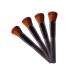 Buy 1PC Concave Makeup Brush - Liquid Cream Blending Tool for Full Coverage | Large Face Cosmetic Applicator (Black) - International Shipping - Buy Online on GoSupps.com