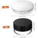  Healvian Healvian 20g Elastic Mesh Flip-Top Black Loose Powder Box + 3g Thin Silver Powder Puff Beauty Products Powder Container with Puff Sample Jars Bottle Sponge - Buy Online on GoSupps.com