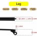 Buy Waitlover Universal Metal Glasses Legs Repair Tool - Slip Replacement Glasses Accessories | Gold Free Size - Buy Online on GoSupps.com