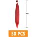Red Striped Synthetic Feather Hair Extension Stick - 16 inch | Prinfantasy BZ239 - Buy Online on GoSupps.com
