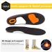 Orthotic Arch Support Insoles for Men- Women - Sports - Work Boots - Orange (Size 8-13) - Buy Online on GoSupps.com