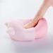 Buy Cute Cat Silicone Makeup Sponge Holder - Pink Travel Case for Cosmetic Blenders | International Shipping Available - Buy Online on GoSupps.com