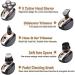 Premium 5-in-1 Electric Razor for Men - Waterproof Rechargeable 4D Floating Head Shaver & Nose Hair Trimmer - Gold Edition - Buy Online on GoSupps.com