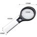 Magnifying Glass with Light 4X 10X Handheld Magnifying Glass 12 Led Illuminated Lighted Magnifier for Seniors Reading Soldeinspection Jewelry Explomagnifier/Black Comfortable Anniversary - Buy Online on GoSupps.com
