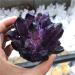 Natural Crystal Rough Natural Quartz Purple Ghost Phantom Cluster Crystal Stones specimens for Home Decor - (Color: Random delivery)