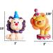 JeVenis Circus Cake Decoration Circus Cake Topper Carnival Birthday Cake Decorations Circus Birthday Party Supplies Circus Baby Shower Decoration - Buy Online on GoSupps.com