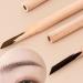 Pousbo 2023 Waterproof Wooden Eyebrow Pencil - 2PCS Dark Brown - Buy Online on GoSupps.com