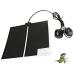 NCONCO Reptile Heating Mat Waterproof Reptile Heat Pad Adjustable Temperature Under Tank Heater for Turtles Lizards Frogs 14W 14W (28X28CM)