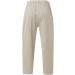 Men's Spring/Summer Dress Pants for Big Thighs - Beige, 4X-Large - Buy Online on GoSupps.com