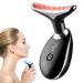 Neck Face Massager 3-in-1 Facial Massager Face Sculpting Tool with Vibration Multifunctional Facial Device for Double Chin (Black)