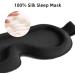 Cozicroo 3D Contoured Sleep Eye Mask - Adjustable Strap, Cotton Material, Cyan Color - Achieve Total Darkness for Better Sleep - Buy Online on GoSupps.com