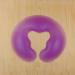 Healeved Beauty Pillow Soft Cushion Set - 2pcs U-Shaped Silicone Spa Pillows for Sleeping & Massage - Purple - Buy Online on GoSupps.com