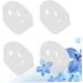 Healeved 4 Pcs Powder Container Dip Powder Nail Kit Manicure Container Nail Salon White Fingernail Polish French Manicure Dip Container Nail Gel Polish Jar Acrylic Nail Set 4pcs As Shown - Buy Online on GoSupps.com