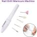 Electric Nail Files Set 5 in 1 Electric Manicure Pedicure Grinding Polishing Set Nail Drill Set for Personal Finger Toe Nail Care - Buy Online on GoSupps.com