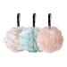 3 Pcs Shower Puffs Large Bath Loofahs Soft Body Mesh Pouf Travel Body Wash Puff Big Shower Loofah Sponge Beauty Bathing Accessories B