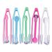Lipfer 5 Pack Colorful Contact Lens Remover and Inserter Tool Set Portable Contact Tweezers Soft