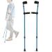 Ergonomic Forearm Crutches for Adults Adjustable Arm Crutches for Women Men Lightweight Aluminum Walker Canes for Height 140-190cm (Size : 1 Unit) Anniversary Lucky Star 1 Pair